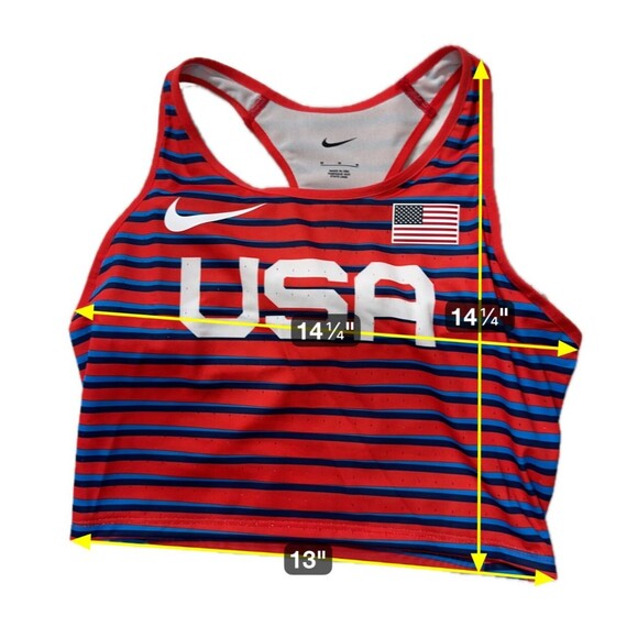 Nike Pro Elite Olympics Team USA PE Track Sports Bra DD7968-602 Women’s Medium - Picture 2 of 6